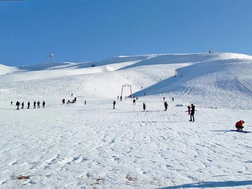 Elmadağ Kayak Merkezi görünümü