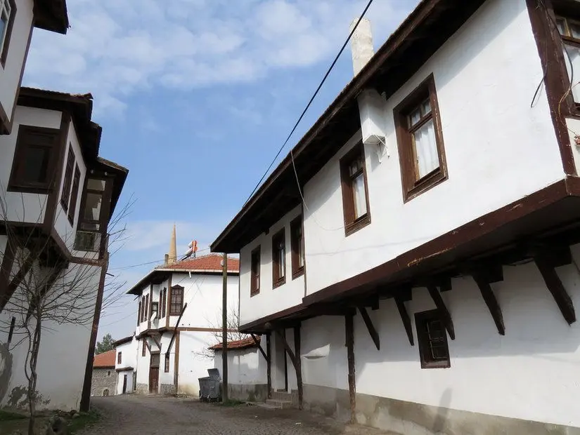 Güdül tarihi evler görünümü