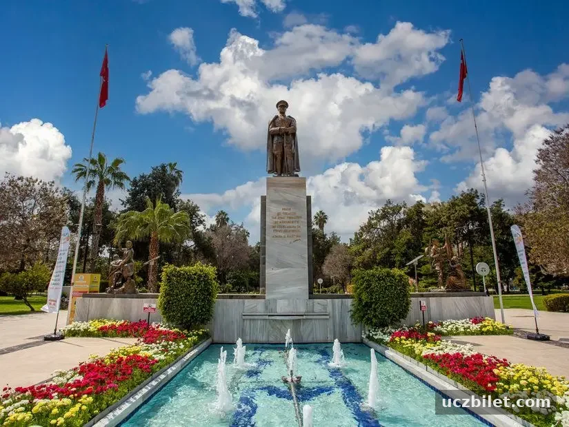 Adana Atatürk Parkı görünümü