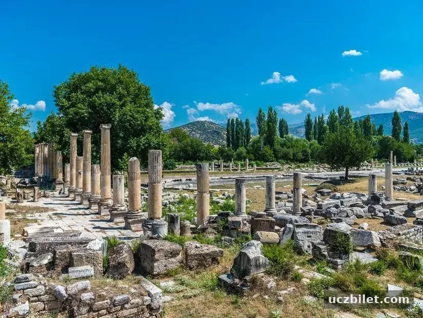Afrodisias Antik Kenti görünümü