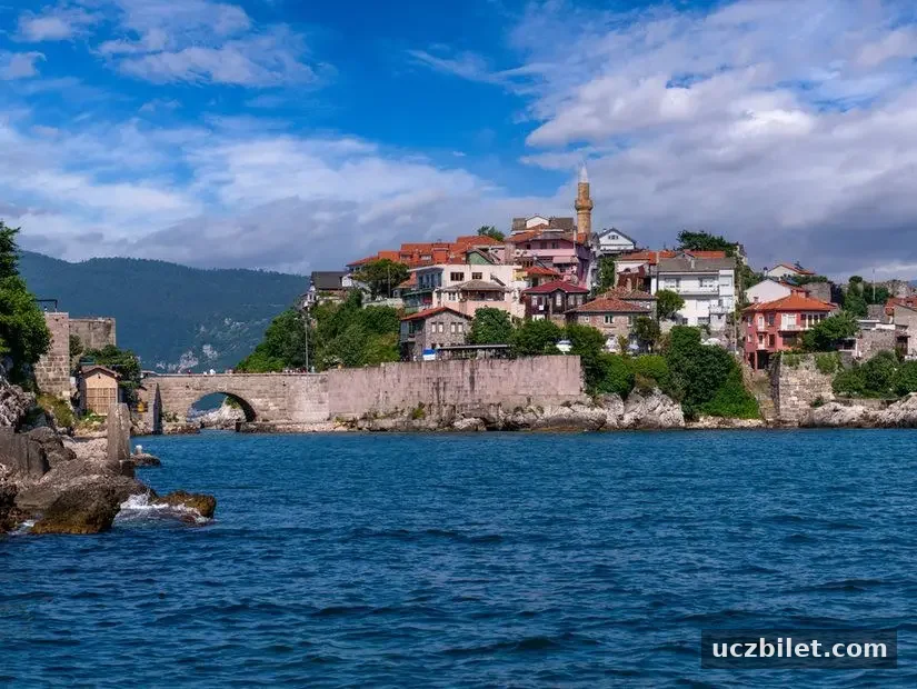 Amasra Boztepe Adası görünümü