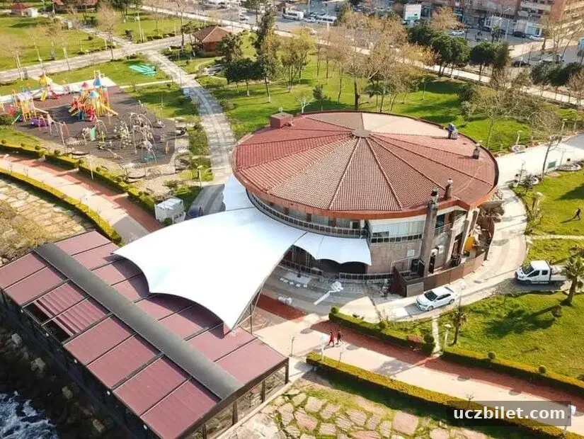 Atatürk Parkı havadan görünümü