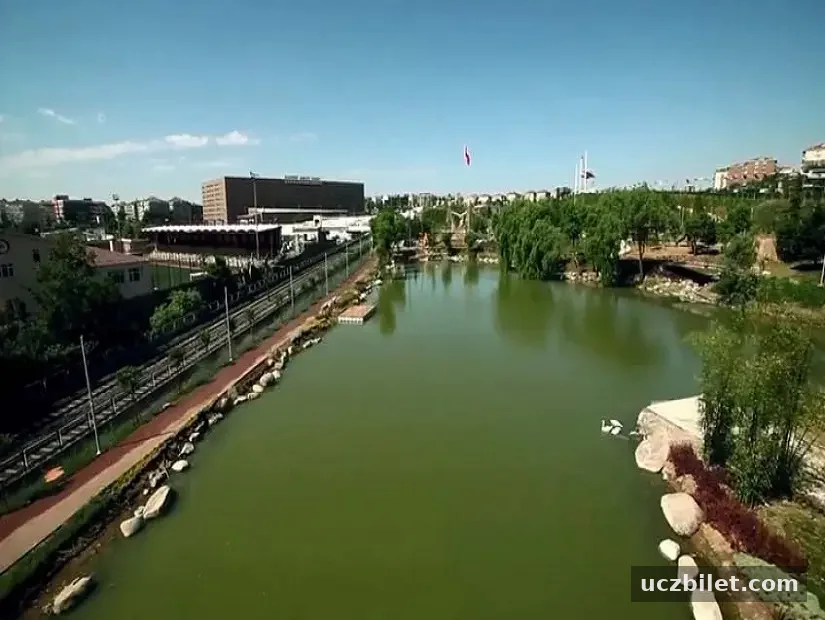 Bakırköy Botanik Parkı havadan görünümü