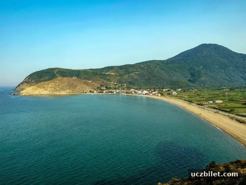 Ballıpınar Köyü havadan görünümü