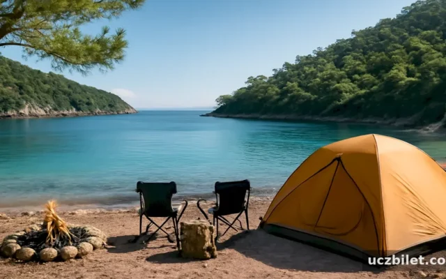 Dikili’nin en güzel kamp alanları