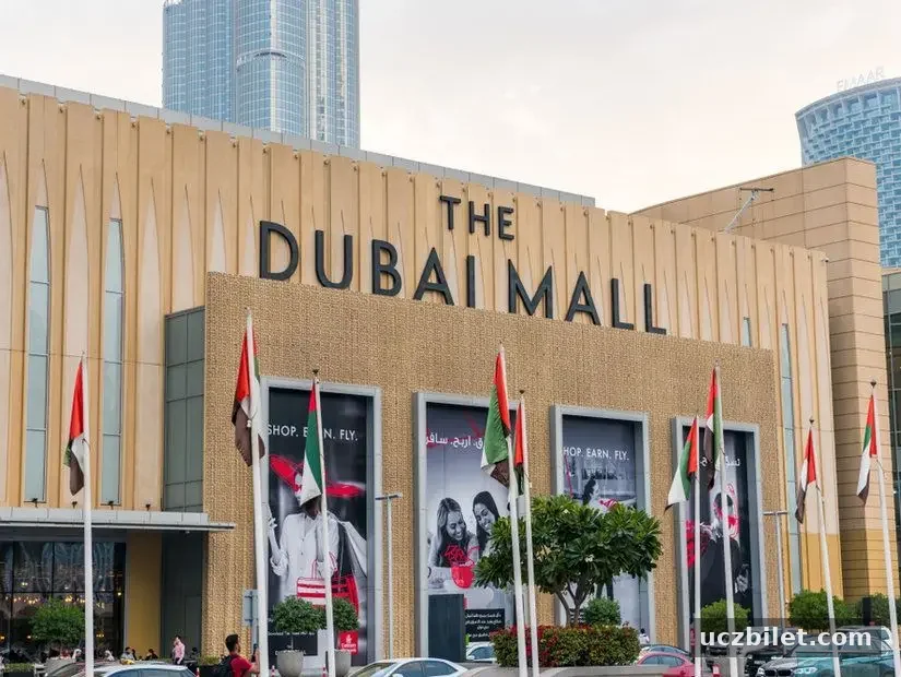 Dubai Mall dış görünümü