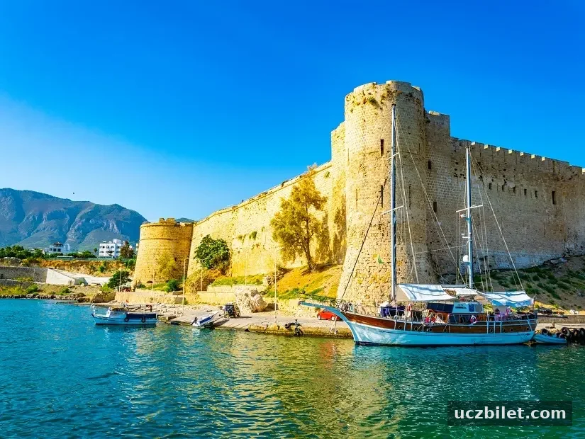 Girne Kalesi görünümü