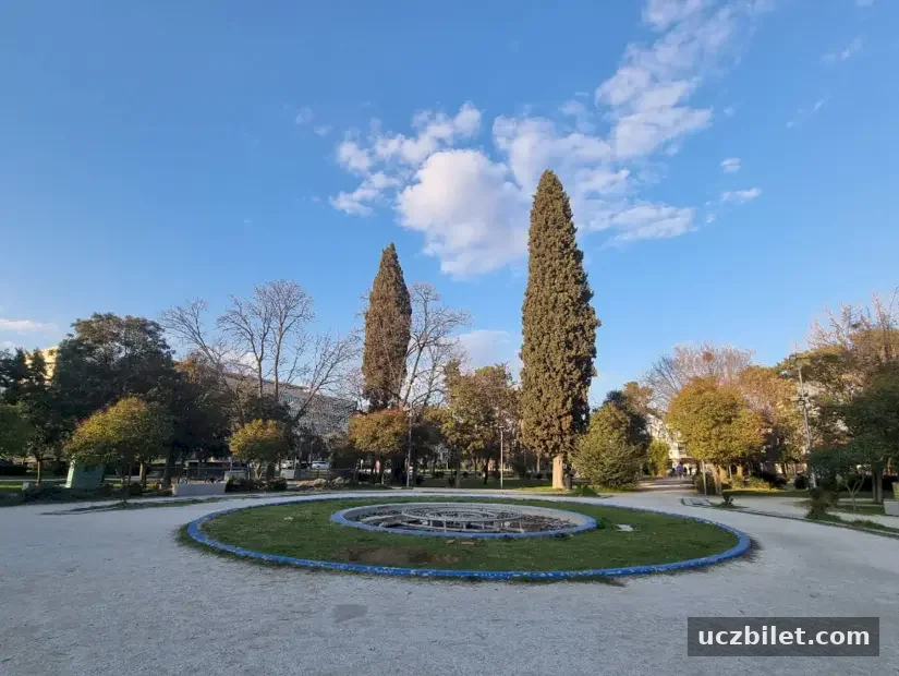 Gümülcine Şehir Parkı görünümü