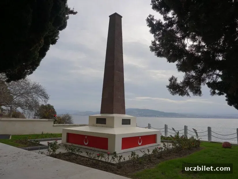 Havuzlar Şehitliği ve Anıtı görünümü