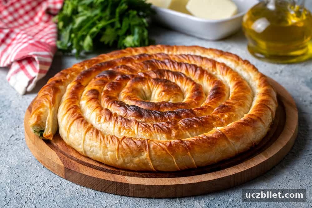 Ispanaklı Yalova Böreği