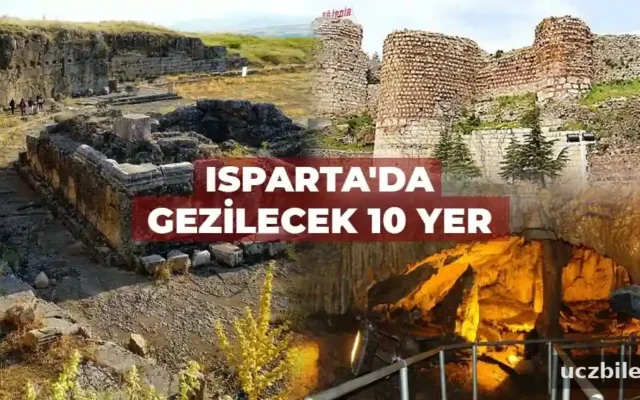Isparta'da gezilecek yerler