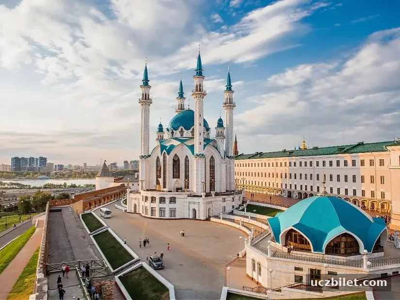 Kazan Kremlini görünümü