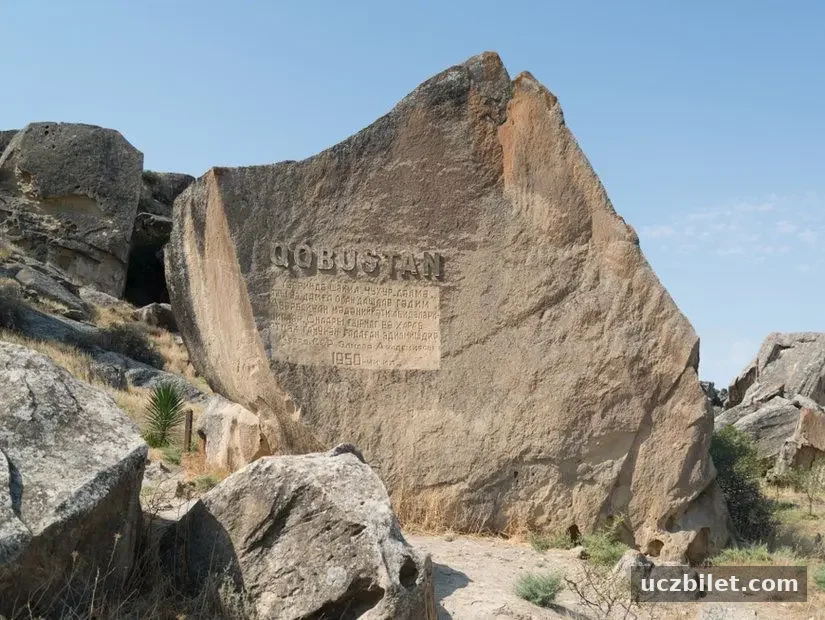 kobustan milli parkı görünümü