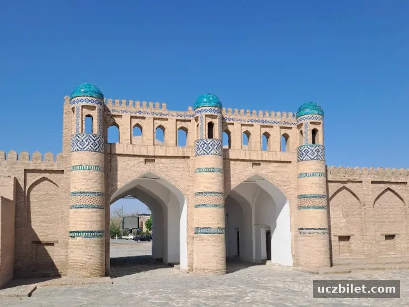 Kosh-Darvoza Kapısı görünümü