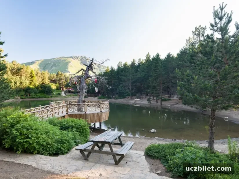 Limni Gölü Tabiat Parkı görünümü