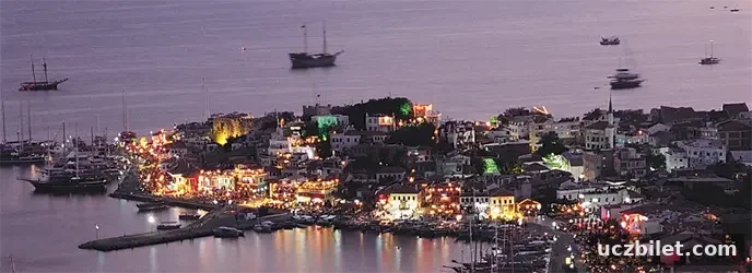 marmaris sahil akşam