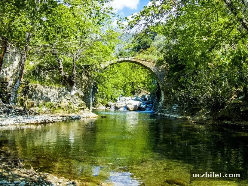 mıhlı çayı  etrafında olan yeşillikler