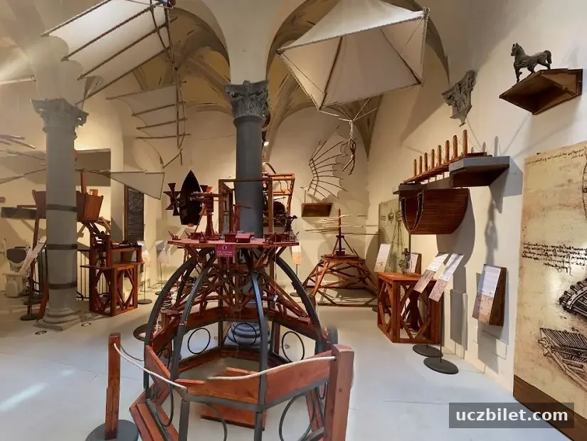 Museo Leonardo Da Vinci iç görünümü