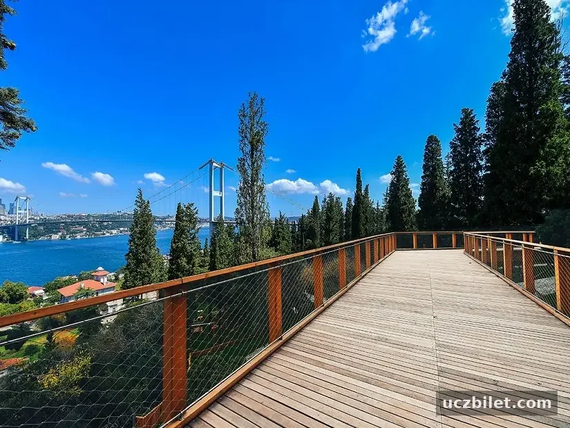 Nakkaştepe Millet Bahçesi manzarası