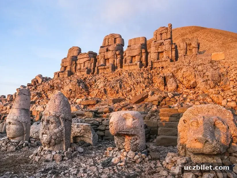Nemrut Dağı Milli Parkı görünümü
