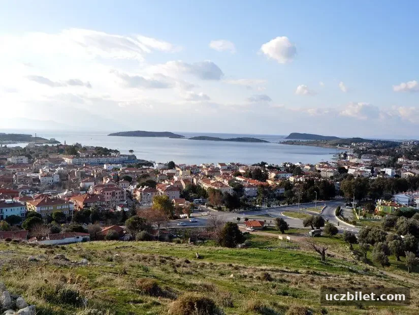 orak adası foça adalar görünümü