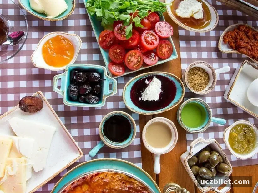 örnek türk kahvaltısı