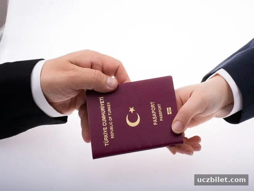 pasaport teslim alan kişi