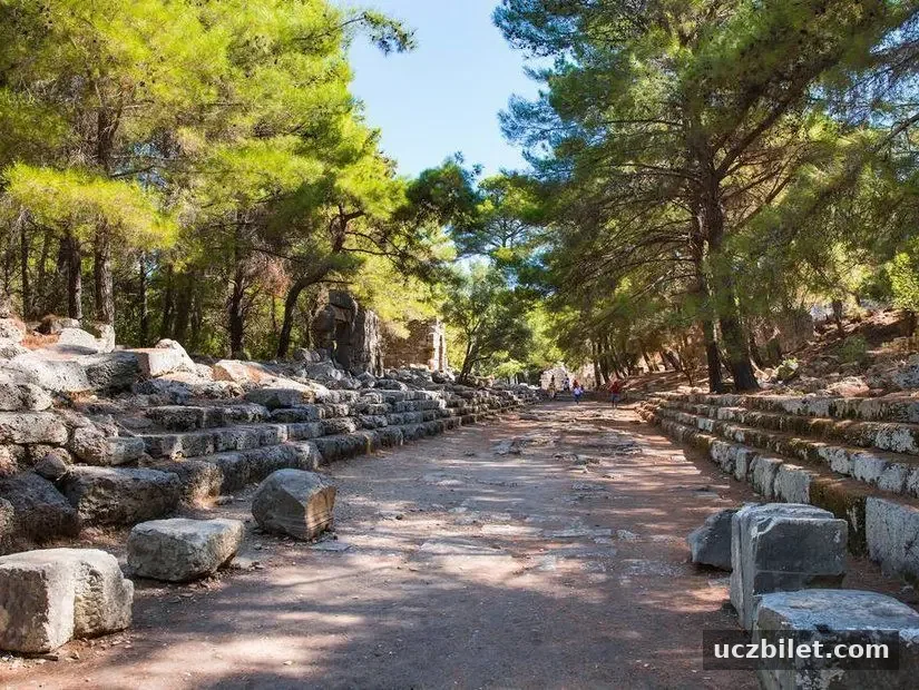 Phaselis Antik Kenti görünümü