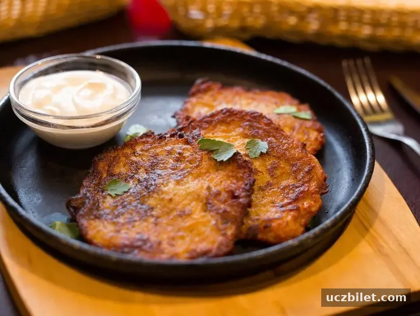 Placki ziemniaczane (Patates mücveri)