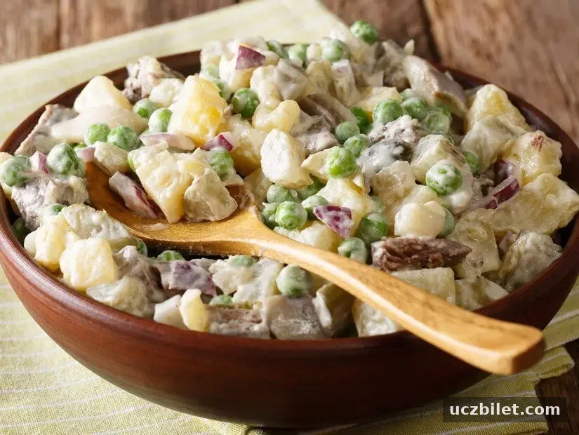 Rasols (Zengin patates salatası)