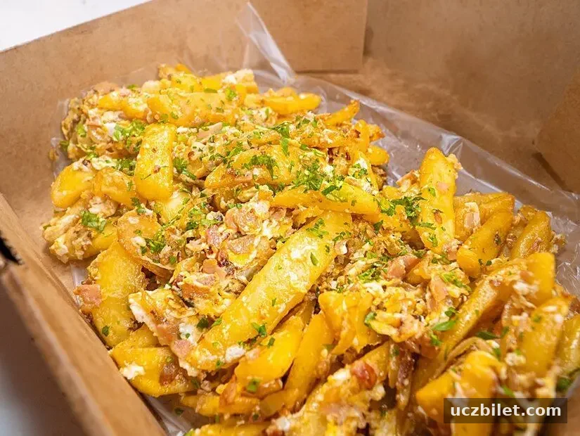 Revuelto gramajo (Çırpılmış yumurta ve patates)