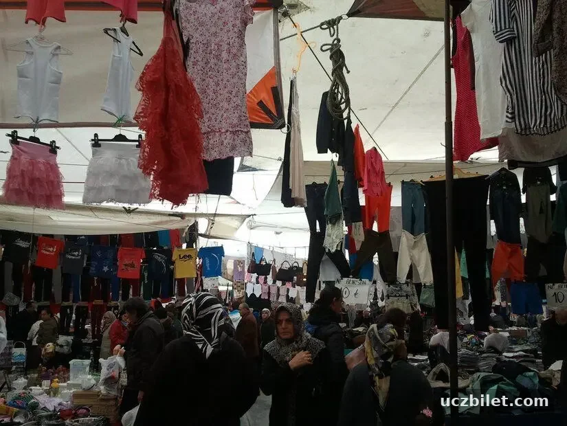 salı pazarında satılan ürünler