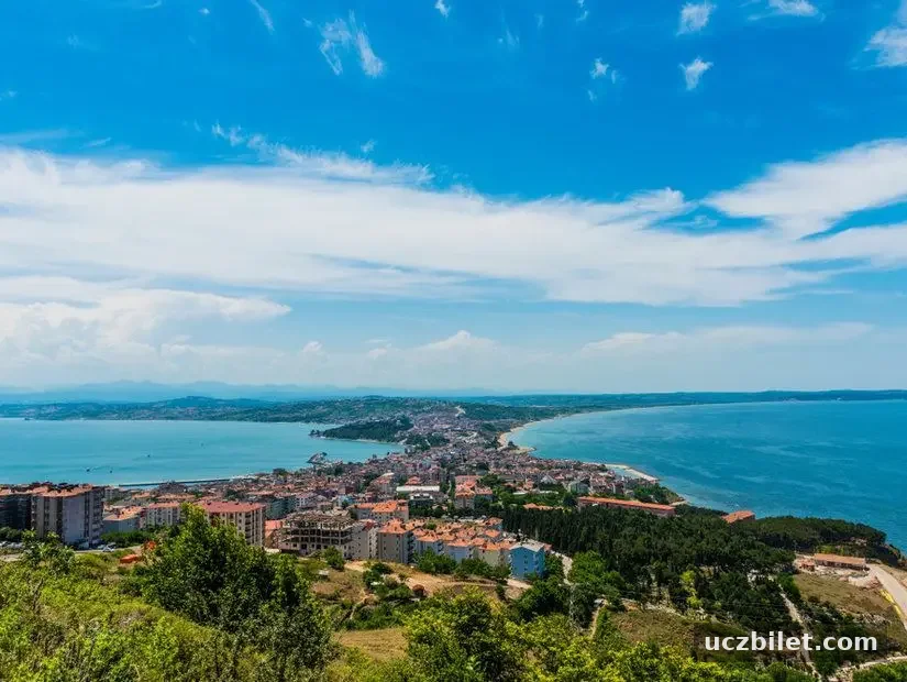 Sinop tepeden görünümü
