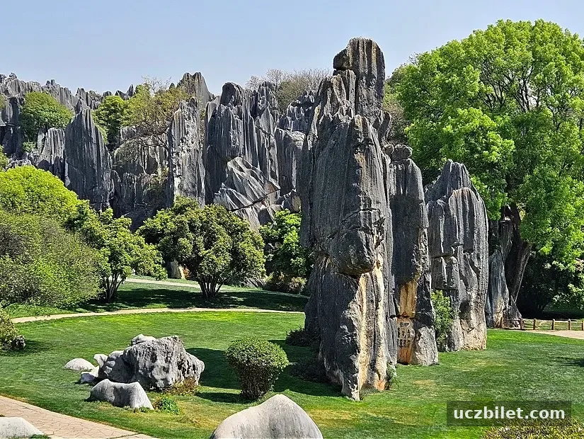 Taş ormanın içi Kunming, Çin