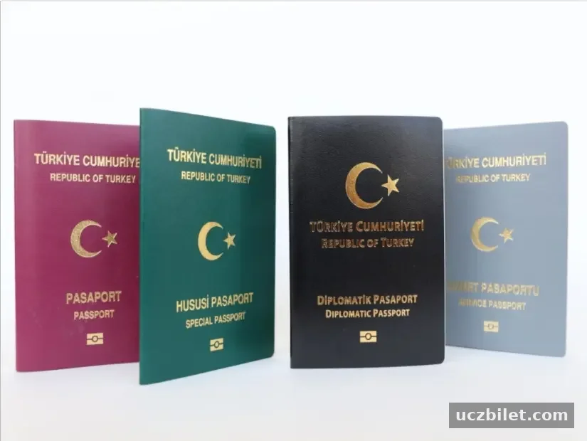 Türkiye Cumhuriyeti pasaport türleri
