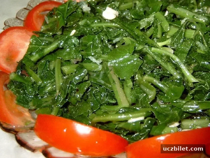 Turp otu salatası