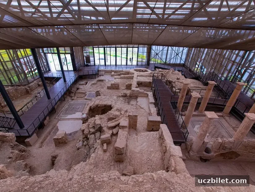 Zeugma antik kenti tarihi kalıntılar